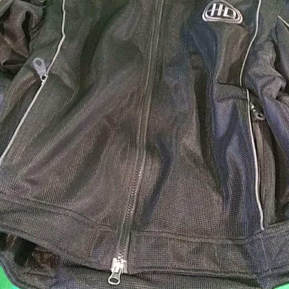 Harley Davidson sz M riding jacket heavy duty mesh - Picture 3 of 6